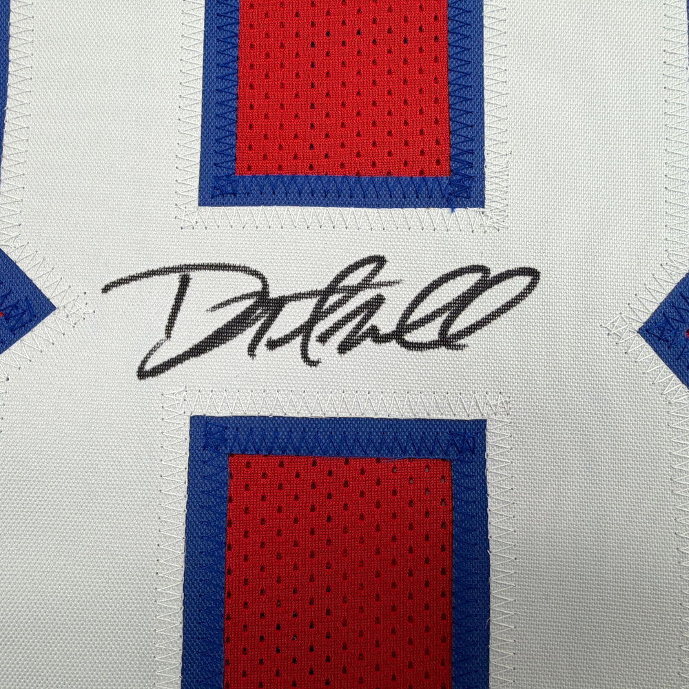 Autographed/Signed Danny Amendola New England Red Retro Football Jersey JSA COA