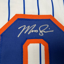 Autographed/Signed Marcus Semien New York Pinstripe Baseball Jersey Beckett BAS COA