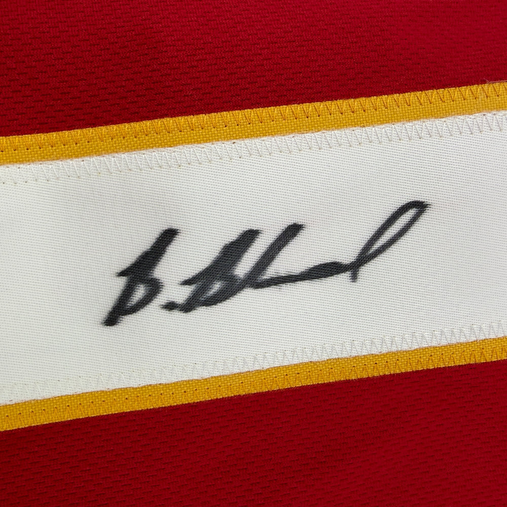 Autographed/Signed Bashaud Breeland Kansas City Red Football Jersey JSA COA