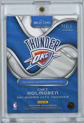 2023 Panini Spectra Chet Holmgren #WLACHG /25 Wavelength Auto 2nd Year Basketball Card