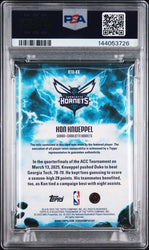 Graded 2025 Topps Kon Knueppel #RTOKK Rise to the Occasion Player Worn Relic Rookie RC Basketball Card PSA 9 Mint