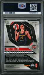 Graded 2024 Panini Prizm WNBA Caitlin Clark #145 Orange Ice Rookie RC Basketball Card PSA 10 Gem Mint
