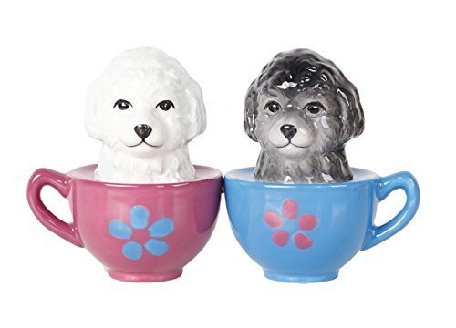 Maltese Puppy Salt & Pepper Shakers (ONLINE ORDER ONLY)