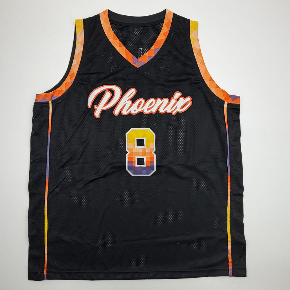 Autographed/Signed Grayson Allen Phoenix Black Basketball Jersey Beckett BAS COA