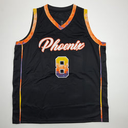 Autographed/Signed Grayson Allen Phoenix Black Basketball Jersey Beckett BAS COA