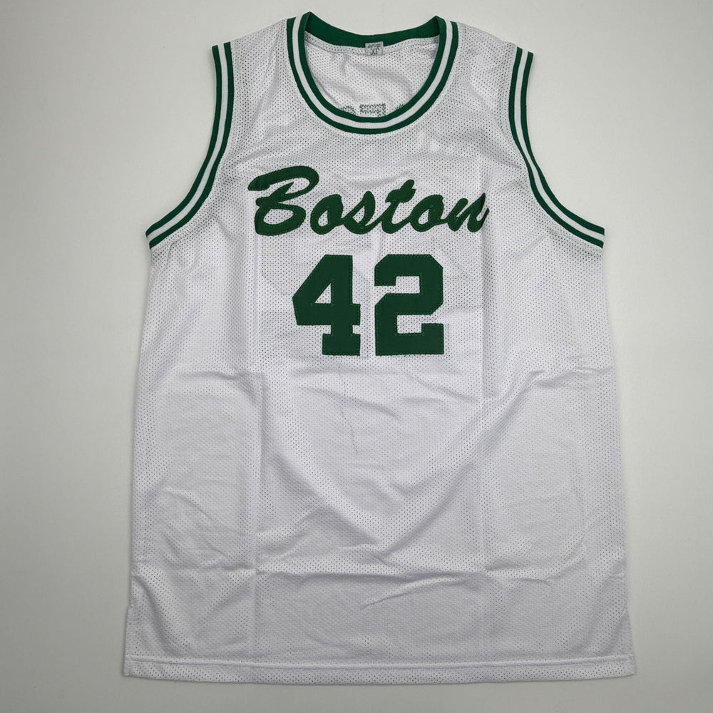 Autographed/Signed Al Horford Boston White Basketball Jersey Beckett BAS COA