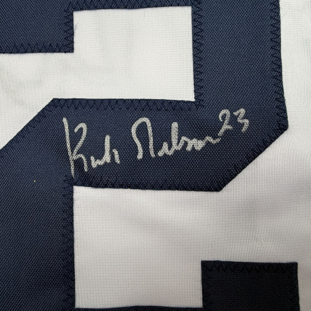 Autographed/Signed Kirk Gibson Detroit White Baseball Jersey JSA COA