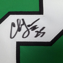 Autographed/Signed Charlie Garner Philadelphia Kelly Green Football Jersey Beckett BAS COA