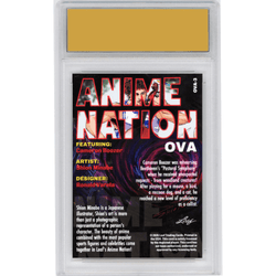 Graded 2026 Leaf Cameron Boozer #OVA3 Anime Nation Duke Blue Devils Rookie RC Basketball Card HOFSM 10 Gem Mint