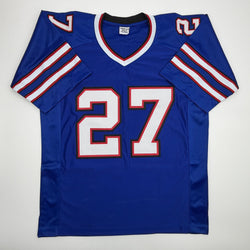 Autographed/Signed Tre'Davious White Buffalo Blue Football Jersey JSA COA
