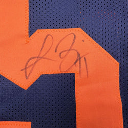 Autographed/Signed Lance Briggs Chicago Blue Color Rush Football Jersey JSA COA