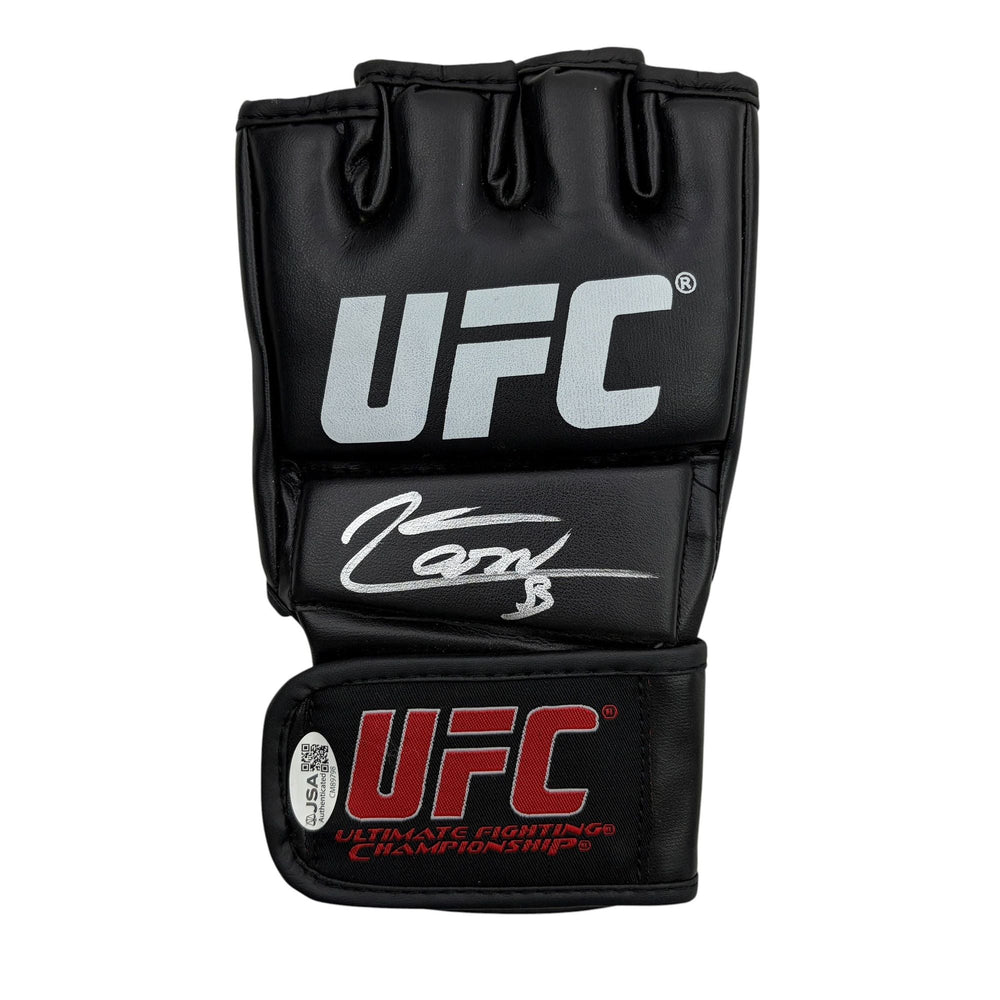 Autographed/Signed Jean Silva Fighting Nerds UFC MMA Ultimate Fighting Black Glove Beckett BAS COA