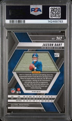 Graded 2025 Panini Mosaic Jaxson Dart #362 Red & Green Choice Rookie RC Football Card PSA 10 Gem Mint