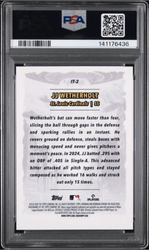Graded 2025 Topps Bowman Chrome JJ Wetherholt #IT2 It Came to the League Rookie RC Baseball Card PSA 10 Gem Mint