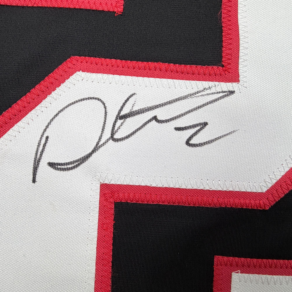 Autographed/Signed Duncan Keith Chicago Black Hockey Jersey Beckett BAS COA