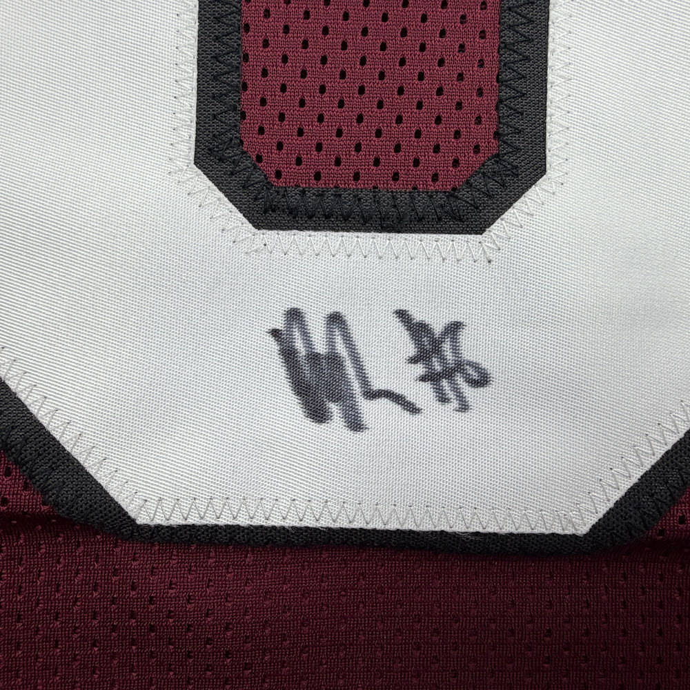 Autographed/Signed Dylan Stewart South Carolina Maroon College Football Jersey JSA COA