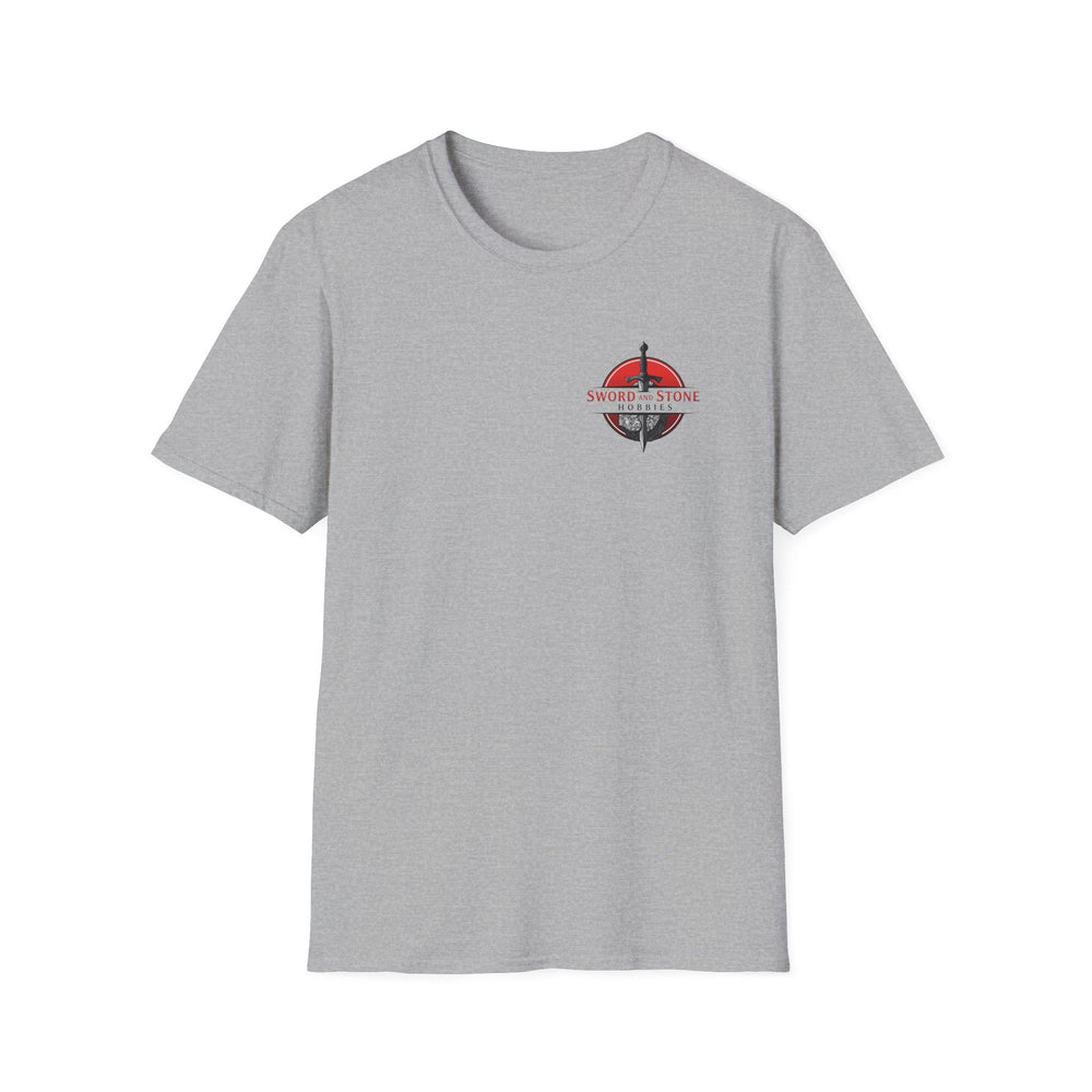 Sword and Stone Hobbies Logo T-Shirt - Sport Gray (ONLINE ORDER ONLY)
