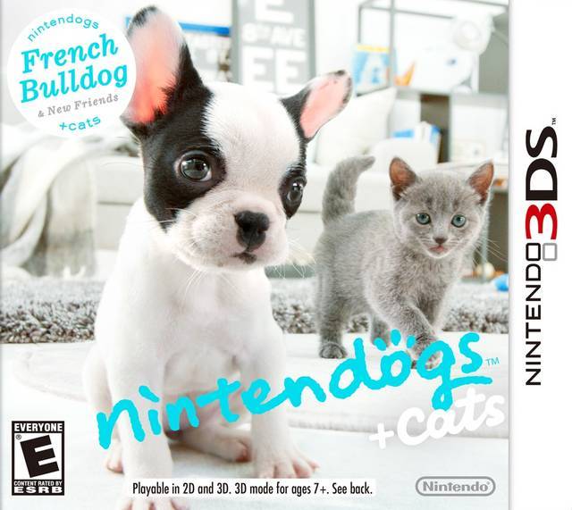 Nintendogs + Cats: French Bulldog & New Friends (Nintendo 3DS) (ONLINE ORDER ONLY)