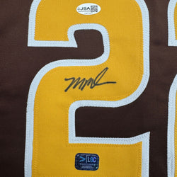 Autographed/Signed Mason Miller San Diego Brown Baseball Jersey JSA COA