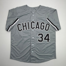 Autographed/Signed Freddy Garcia Chicago Grey Baseball Jersey Beckett BAS COA