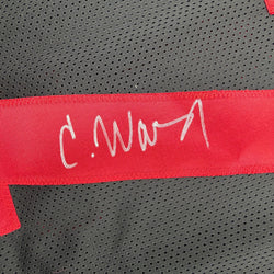 Autographed/Signed Charvarius Ward San Francisco Black Football Jersey Beckett BAS COA