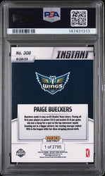 Graded 2025 Panini Instant Paige Bueckers #308 Rookie RC Basketball Card PSA 10 Gem Mint