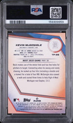Graded 2025 Topps Bowman's Best Kevin McGonigle #TP28 Top Prospects Rookie RC Baseball Card PSA 10 Gem Mint