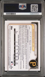 Graded 2025 Topps Bowman Draft Konnor Griffin #BDC22 Blue Refractor /150 1st Bowman Rookie RC Baseball Card PSA 9 Mint