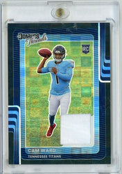 2025 Panini Donruss Threads Cam Ward #DTBHCWD Relic /25 Rookie RC Football Card