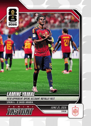 2026 Panini Instant FIFA World Cup Lamine Yamal #79 Heir Apparent Opens Account Royally Fast Spain Soccer Card (ONLINE ORDER ONLY)