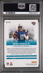 Graded 2024 Panini Prestige Brian Thomas Jr #321 Rookie RC Football Card PSA 10 Gem Mint