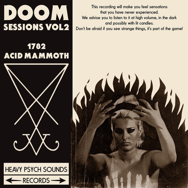 1782/ACID MAMMOTH - Doom Sessions Vol. 2 (Neon Magenta Vinyl) [Vinyl] (ONLINE ORDER ONLY)