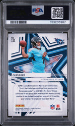 Graded 2025 Panini Rookies & Stars Cam Ward #111 Rookie RC Football Card PSA 9 Mint