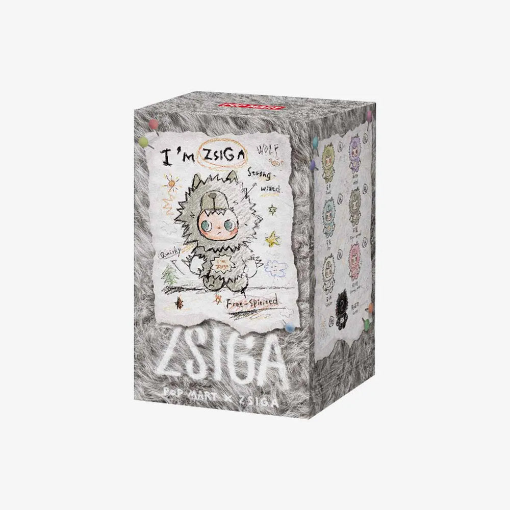 POP MART ZSIGA I'm Zsiga Series Vinyl Plush Pendant Blind Box