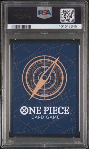 Graded 2024 One Piece Japanese Porche #072 OP07 Alt Art Trading Card Game PSA 10 Gem Mint