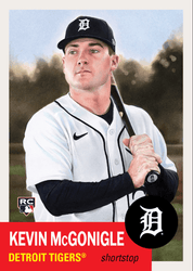 2026 Topps Living Kevin McGonigle #933 Detroit Tigers Rookie RC Baseball Card (ONLINE ORDER ONLY)