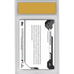 Graded 2026 Topps Now Munetaka Murakami #257 20 Home Runs Are Most For Rookie Before June Since 1901 Chicago White Sox Rookie RC Baseball Card HOFSM 10 Gem Mint