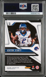 Graded 2025 Panini Prizm Draft Picks Ashton Jeanty #13 Rookie RC Football Card PSA 10 Gem Mint (ONLINE ORDER ONLY)
