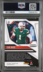 Graded 2025 Panini Prizm Draft Picks Cam Ward #57 Rookie RC Football Card PSA 8 Near Mint (ONLINE ORDER ONLY)