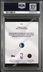 Graded 2025 Topps Chrome Cooper Flagg #VS6 Voices Rookie RC Basketball Card PSA 9 Mint (ONLINE ORDER ONLY)