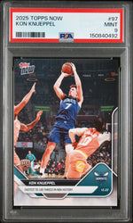 Graded 2025 Topps Now Kon Knueppel #97 Rookie RC Basketball Card PSA 9 Mint (ONLINE ORDER ONLY)