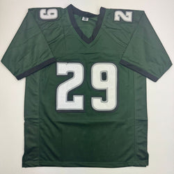 Autographed/Signed LeGarrette Blount Philadelphia Green Football Jersey JSA COA (ONLINE ORDER ONLY)