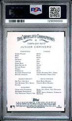 Graded 2024 Topps Allen & Ginter Junior Caminero #92 Rookie RC Baseball Card PSA 10 Gem Mint (ONLINE ORDER ONLY)