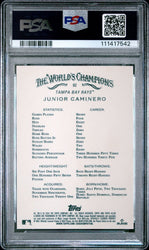 Graded 2024 Topps Allen & Ginter Junior Caminero #92 Chrome Rookie RC Baseball Card PSA 10 Gem Mint (ONLINE ORDER ONLY)