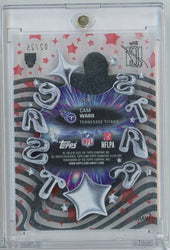 2025 Topps Signature Class Cam Ward #SC-1 Star Cast Red /25 Rookie RC Football Card (ONLINE ORDER ONLY)