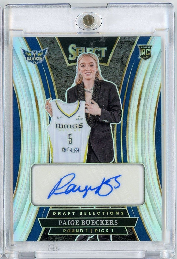 2025 Panini Select WNBA Paige Bueckers #DSS-PB Silver Auto Rookie RC Basketball Card (ONLINE ORDER ONLY)
