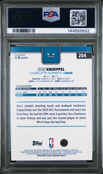 Graded 2025 Topps Kon Knueppel #204 Rookie RC Basketball Card PSA 10 Gem Mint (ONLINE ORDER ONLY)