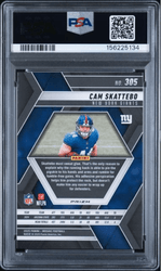 Graded 2025 Panini Mosaic Cam Skattebo #305 Green Rookie RC Football Card PSA 10 Gem Mint (ONLINE ORDER ONLY)