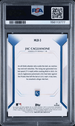 Graded 2026 Topps Collector Kit Jac Caglianone #MLB3 Rookie RC Baseball Card PSA 10 Gem Mint (ONLINE ORDER ONLY)