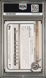 Graded 2022 Topps Bowman 1st Edition Bobby Witt Jr #BPPF146 Rookie RC Baseball Card PSA 10 Gem Mint (ONLINE ORDER ONLY)